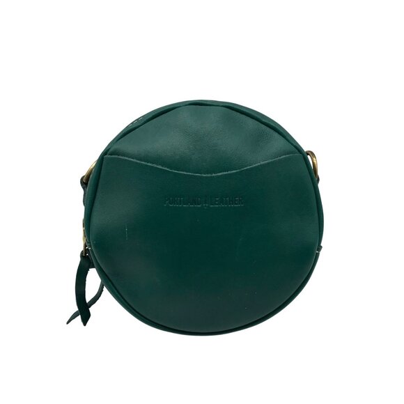 portland leather goods Handbags - Portland Leather Goods Peacock Circle Crossbody Bag